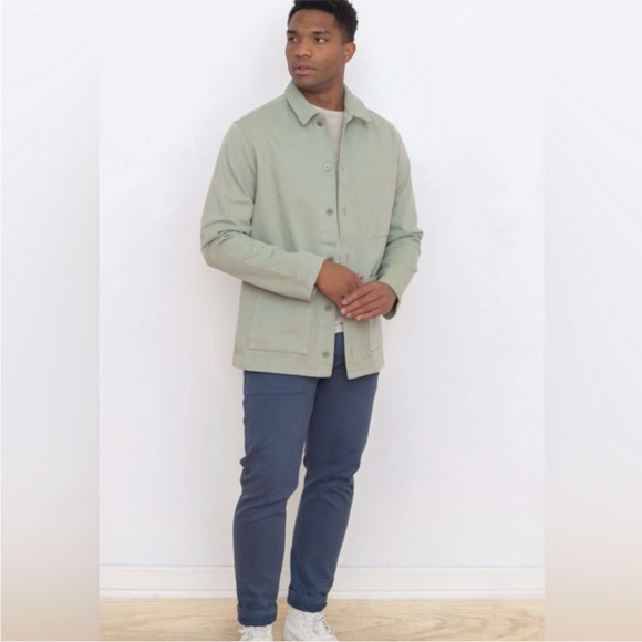 Alex Crane Jacket Kite Canvas in Moss Green